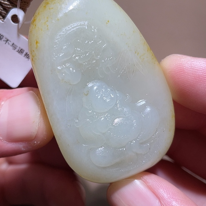 和田玉挂件未镶嵌D1 
