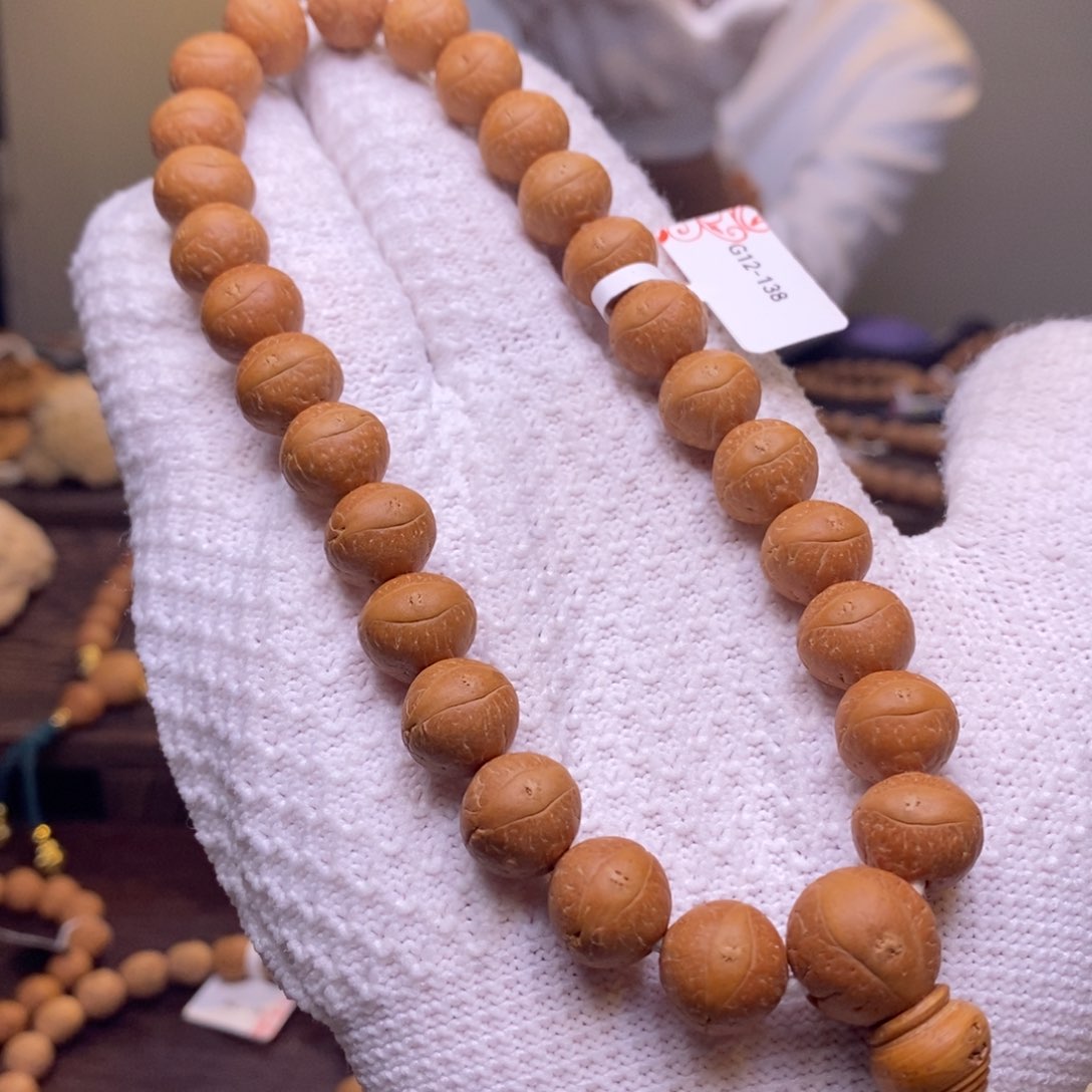 凤眼菩提手串12.2-12.4玉化27颗