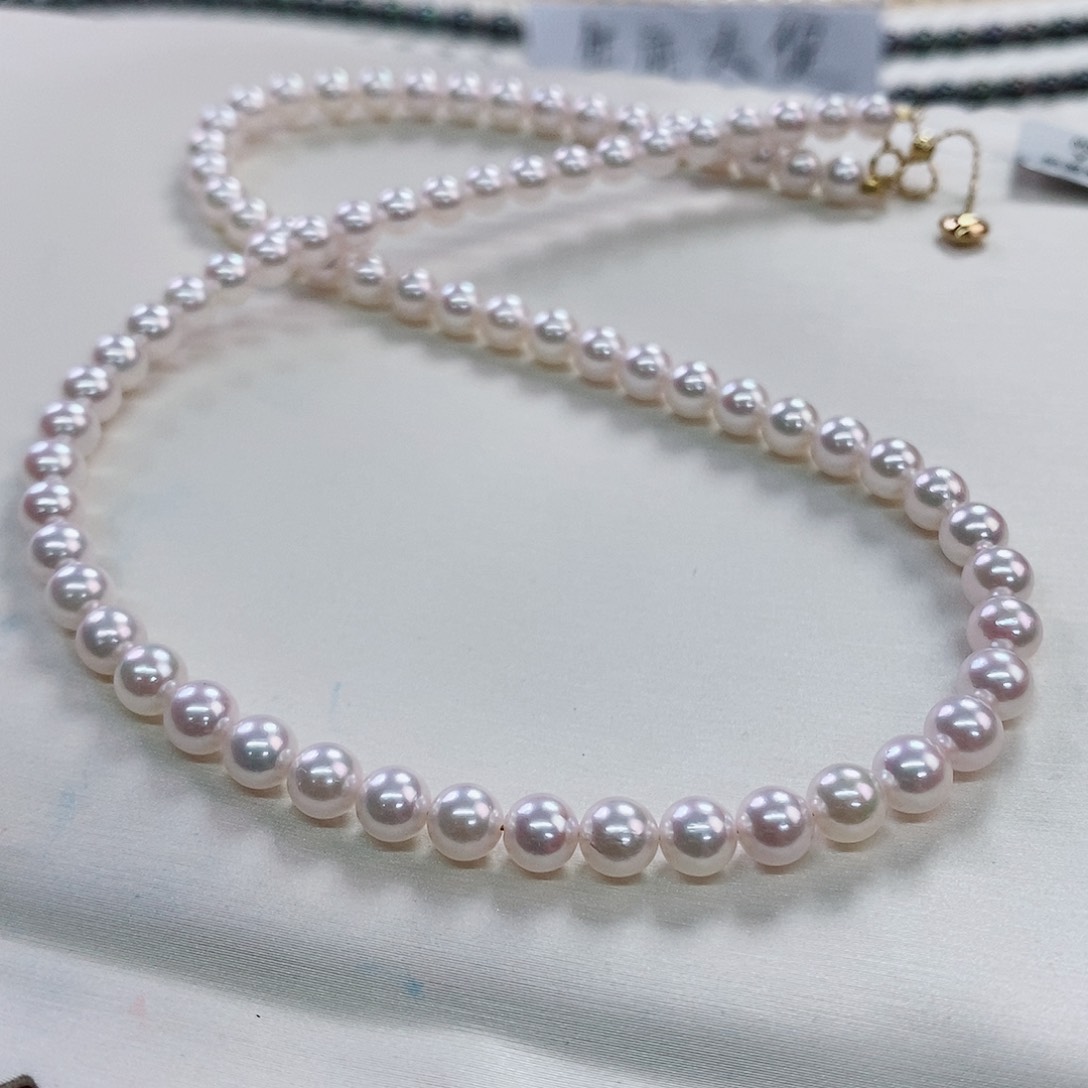 项链未镶嵌海水珍珠5-5.5