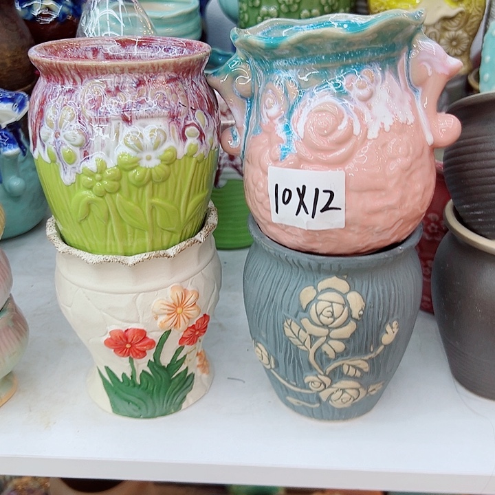 有孔，满10元发货多肉陶瓷花盆