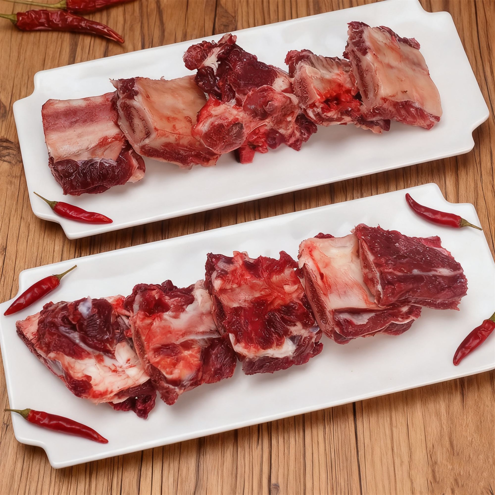 《牛排骨》潮汕黄牛肉 树洪牛肉 当天新鲜速冻发货 顺丰/京东包邮