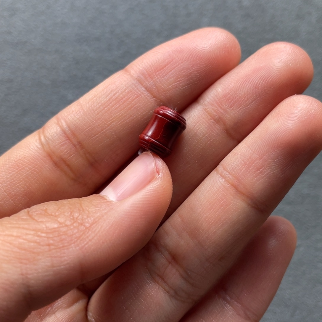 南红玛瑙配饰未镶嵌6.5mm