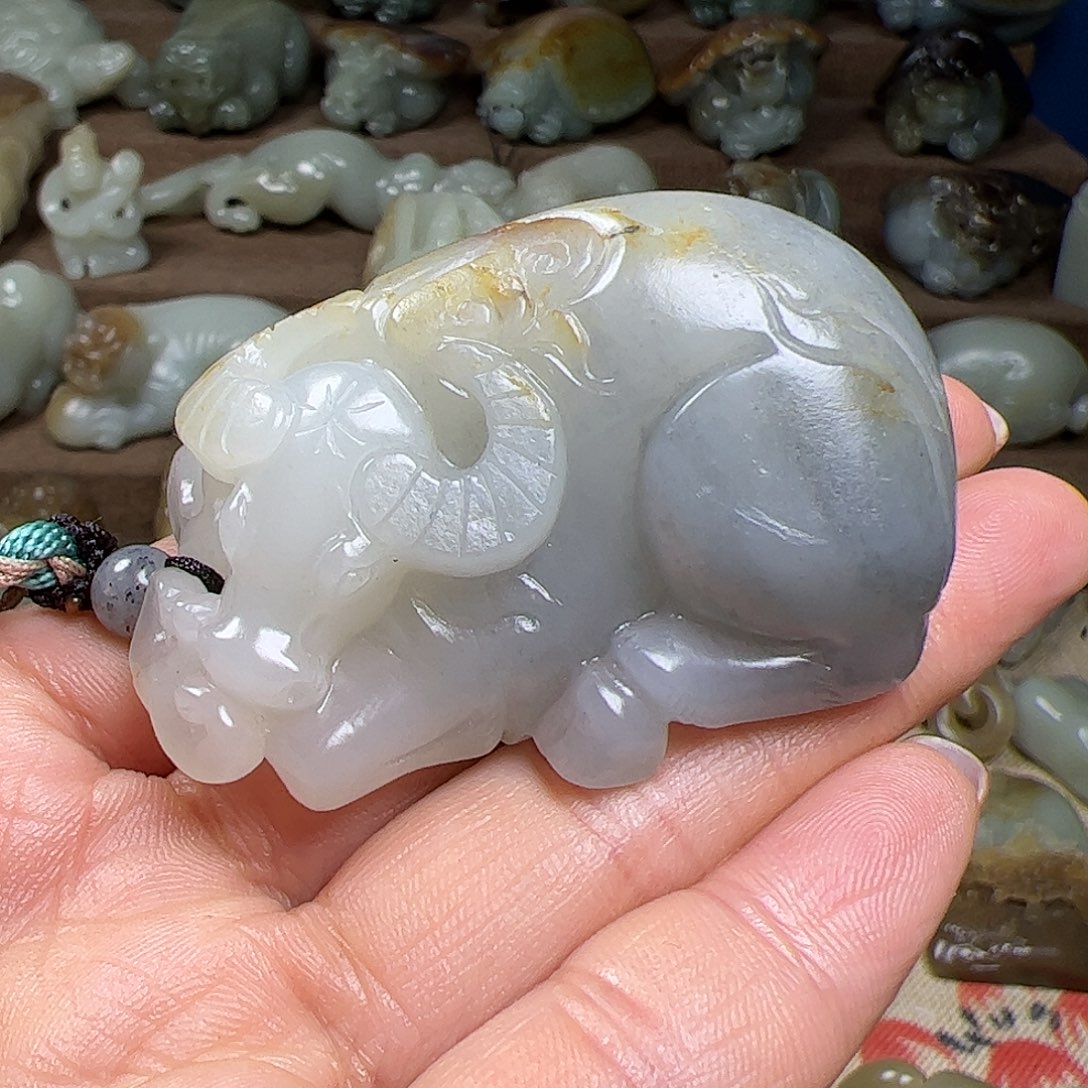 和田玉挂件未镶嵌