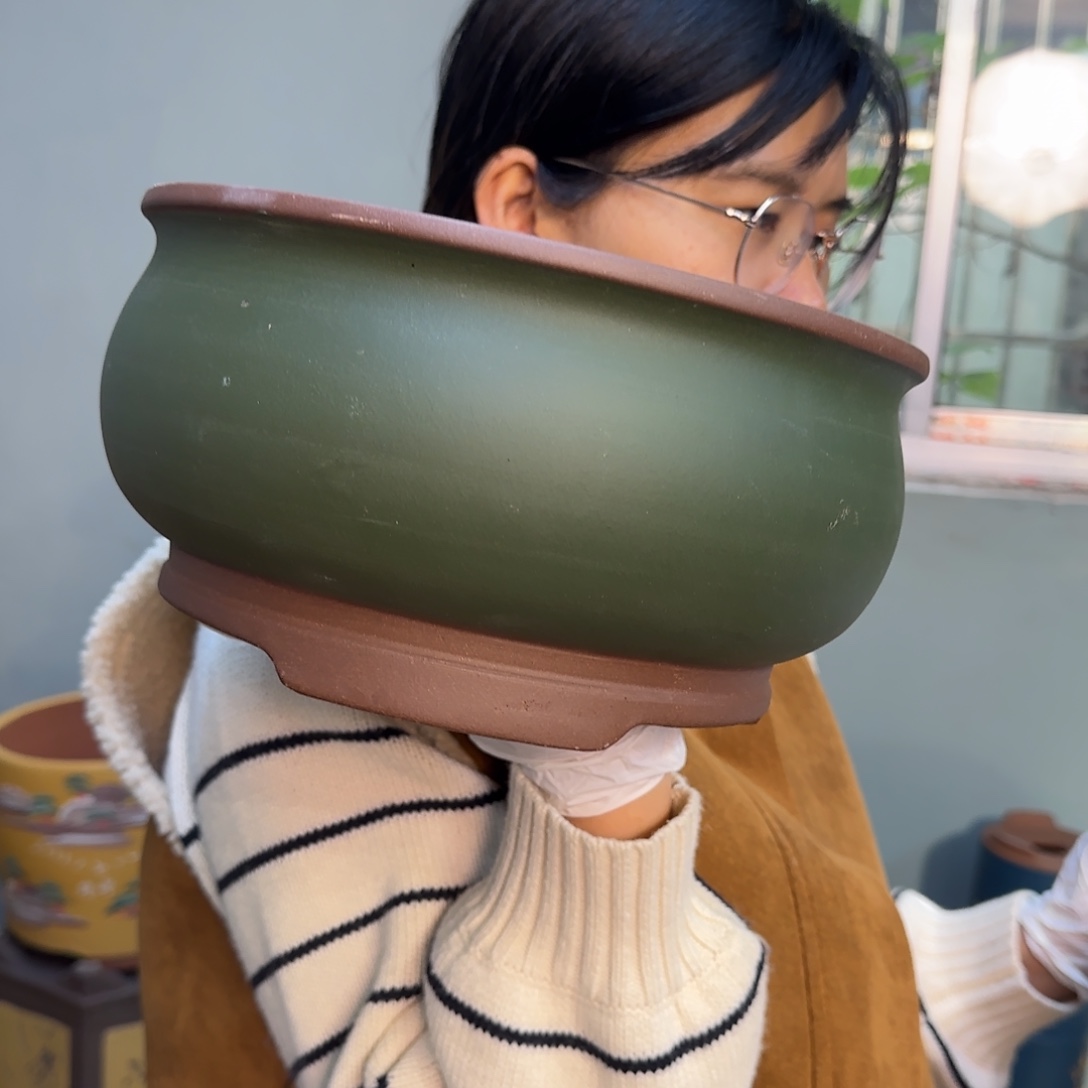 紫砂花盆紫砂口径24