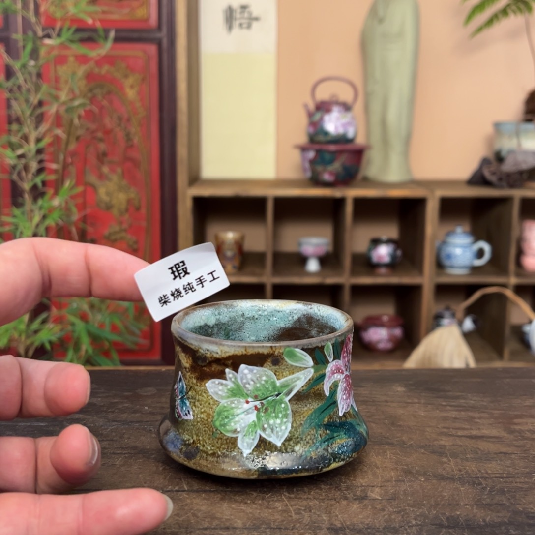 杯景德镇纯手工手绘陶瓷