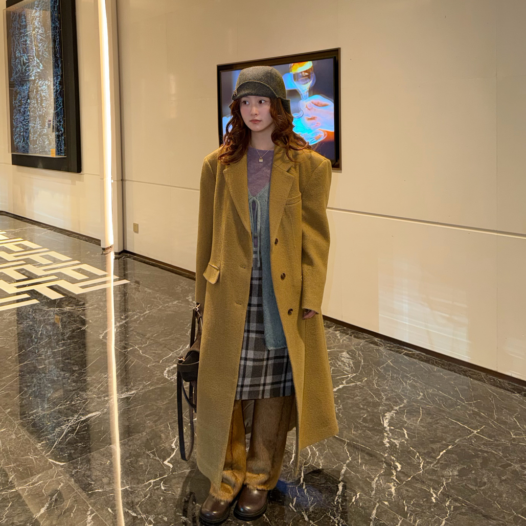 正品泡菜ATELIER EDITION设计师长款大衣（整套新品仅以外套命名）