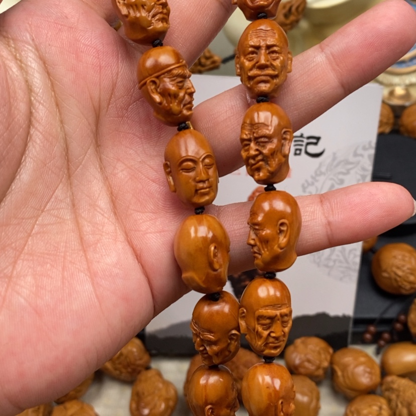 【闪购商品】橄榄核吊坠橄榄手工雕刻工艺