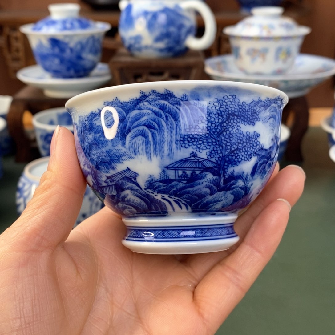 杯景德镇陶瓷手工手绘