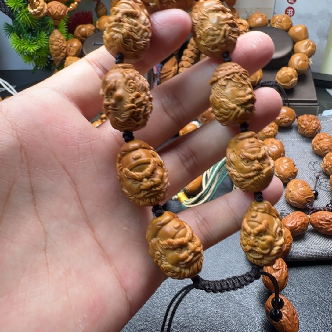 手串/手链橄榄核钟馗头