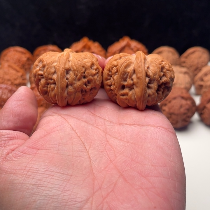 笑****核桃摆件摆件摆件材料