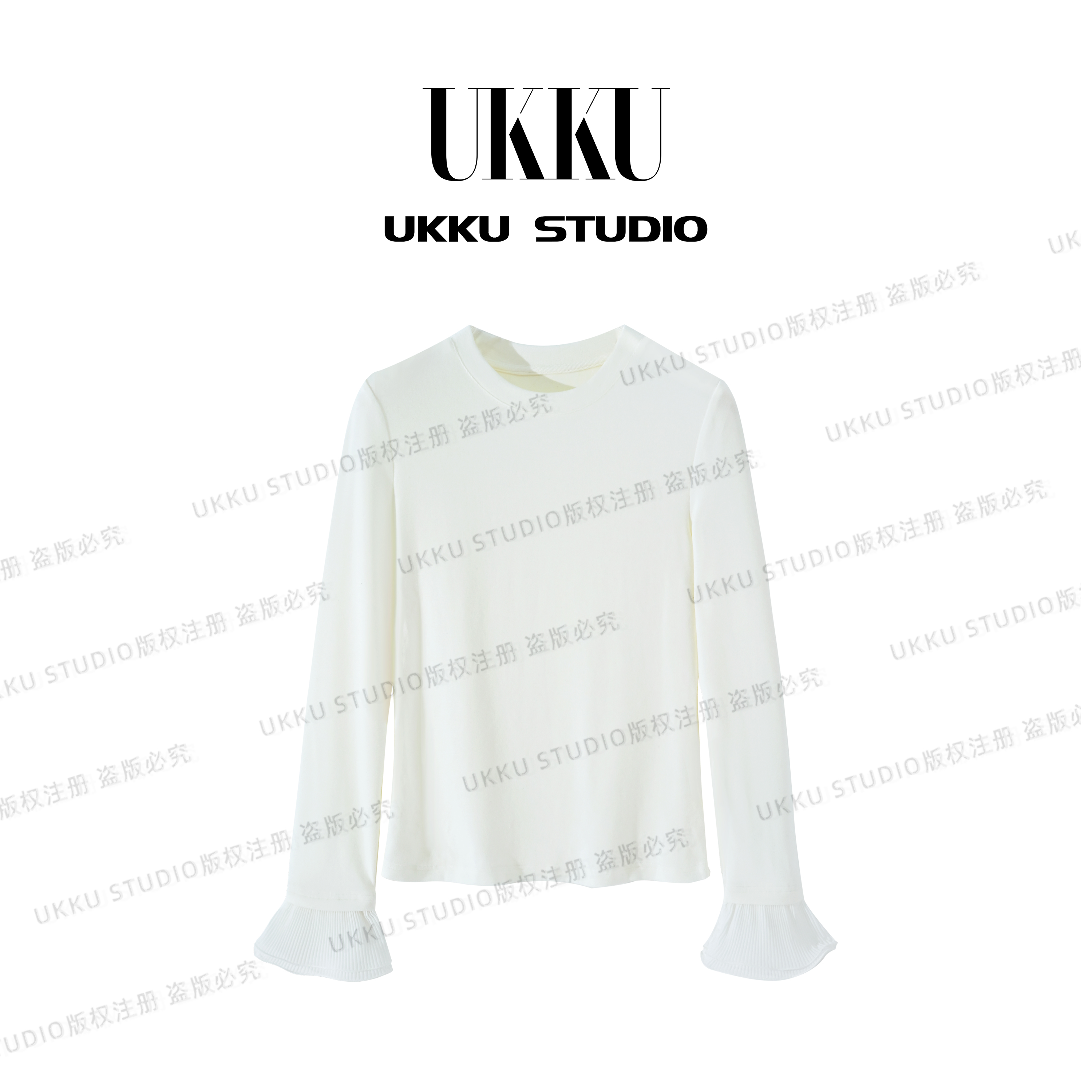 ZX【UKKU STUDIO】秋冬套头高领百搭网红气质长袖打底毛衣514835