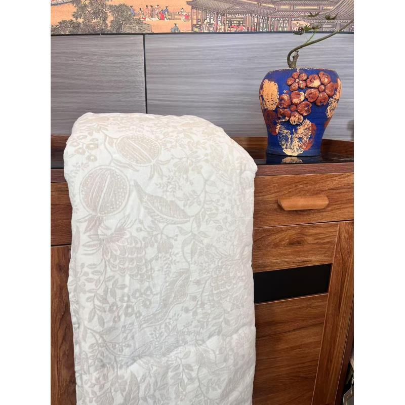 【DADONG·多子石榴】120*150麻被轻奢多功能可机洗