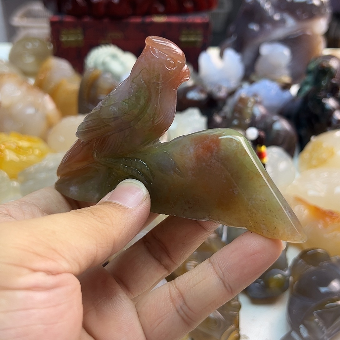 玛瑙/玉髓合金颈饰