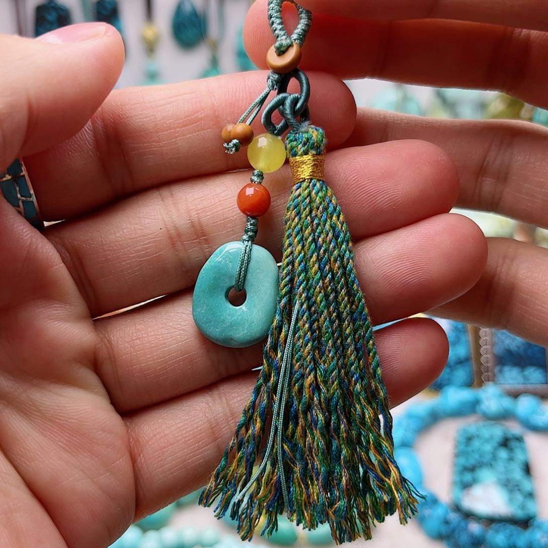 绿松石珠宝奇石未镶嵌