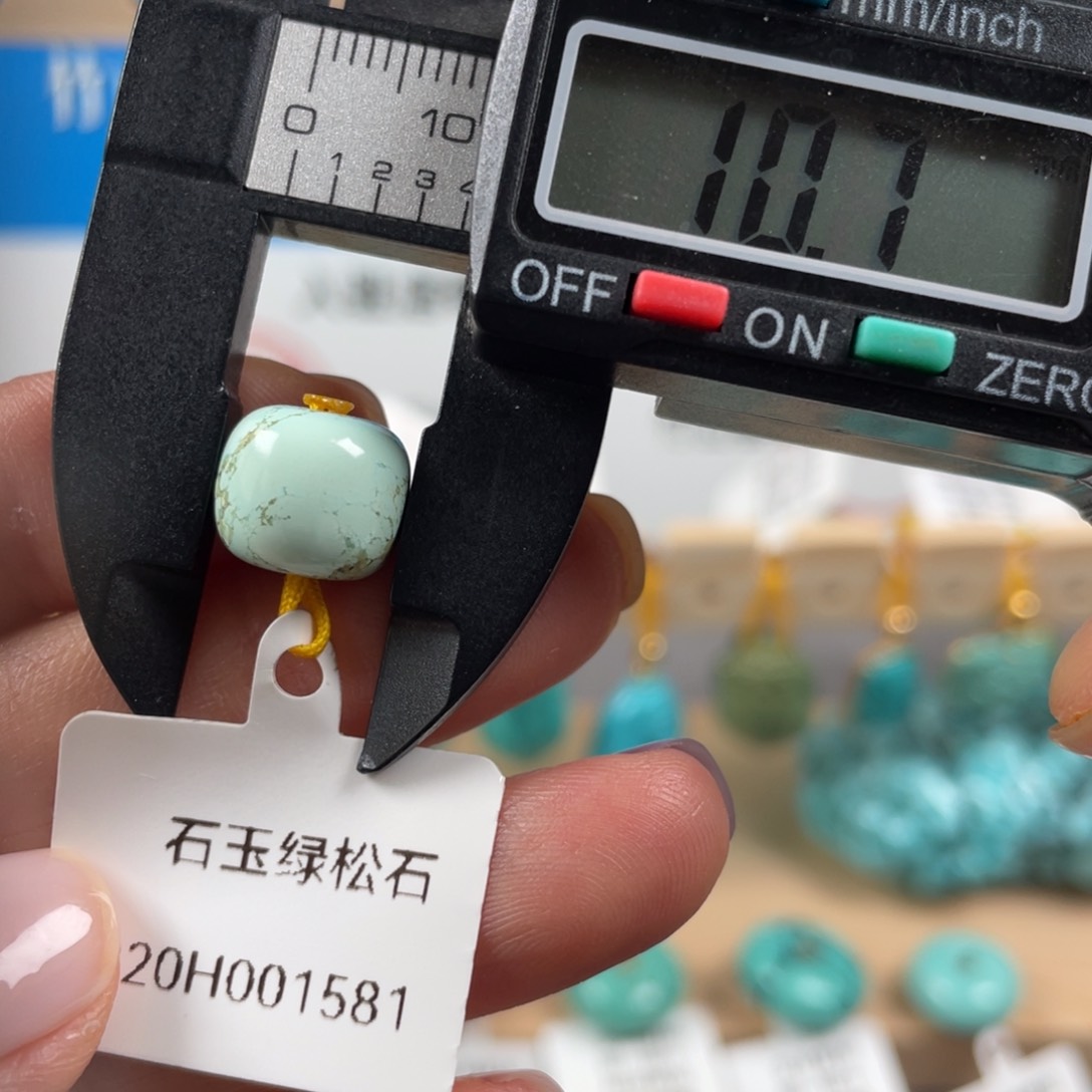 绿松石未镶嵌颈饰