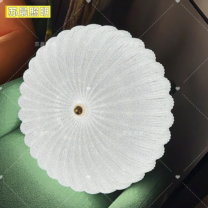 【苏晨照明】卧室灯简约现代南瓜吸顶灯亚克力阳台房间led主卧灯