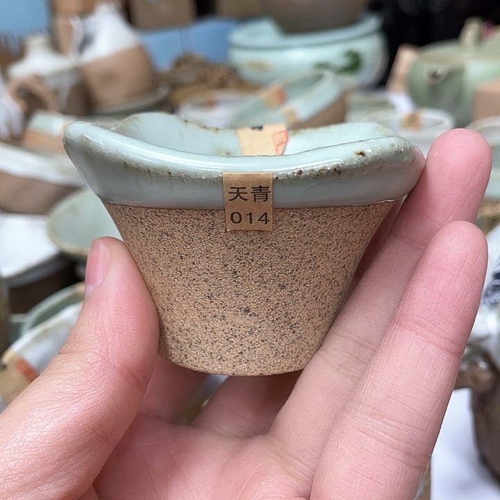 壶老段烧陶瓷茶器！
