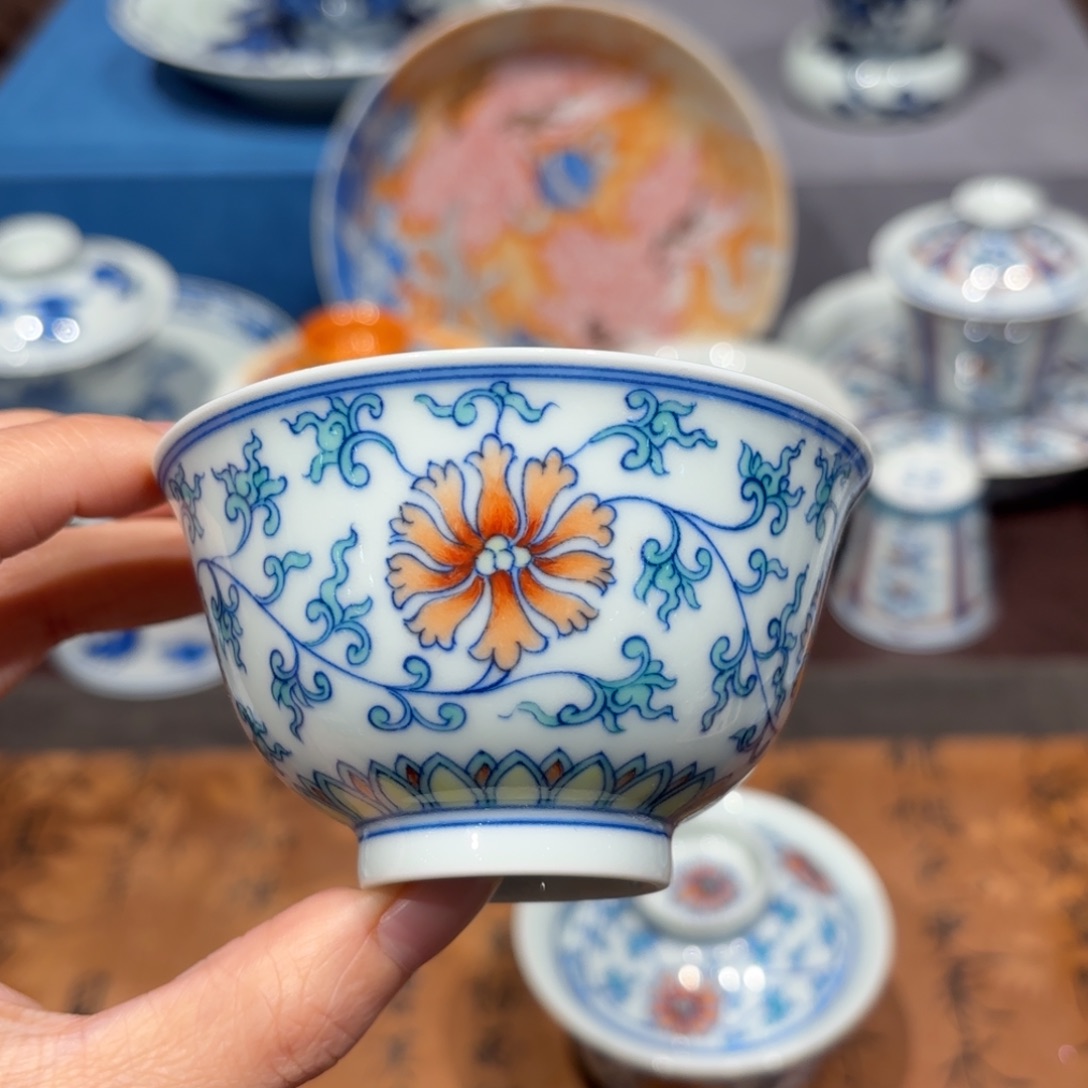 瓷片景德镇纯手工手绘