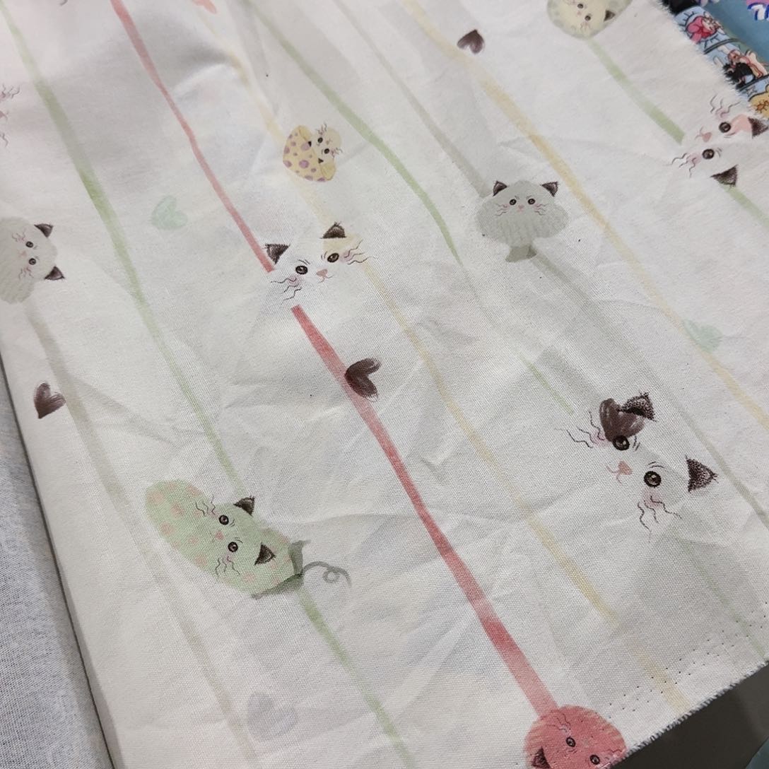 一米价纯棉8安帆布1.5米宽果子布艺地卷