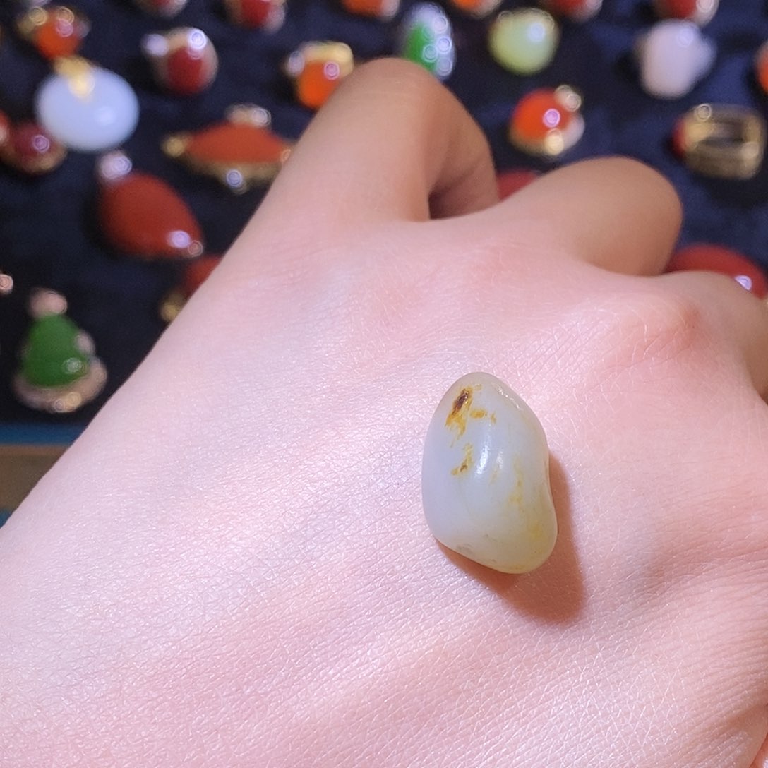 和田玉珠宝半成品未镶嵌