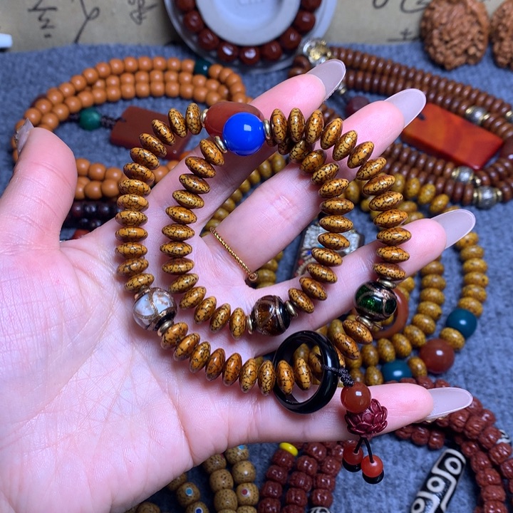 星月菩提吊坠菩提