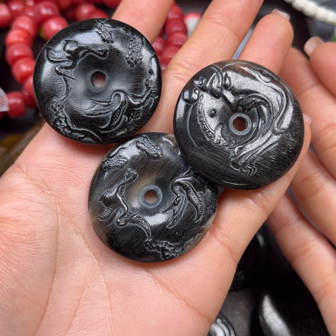 浮***猫手串/手链驼骨编号93