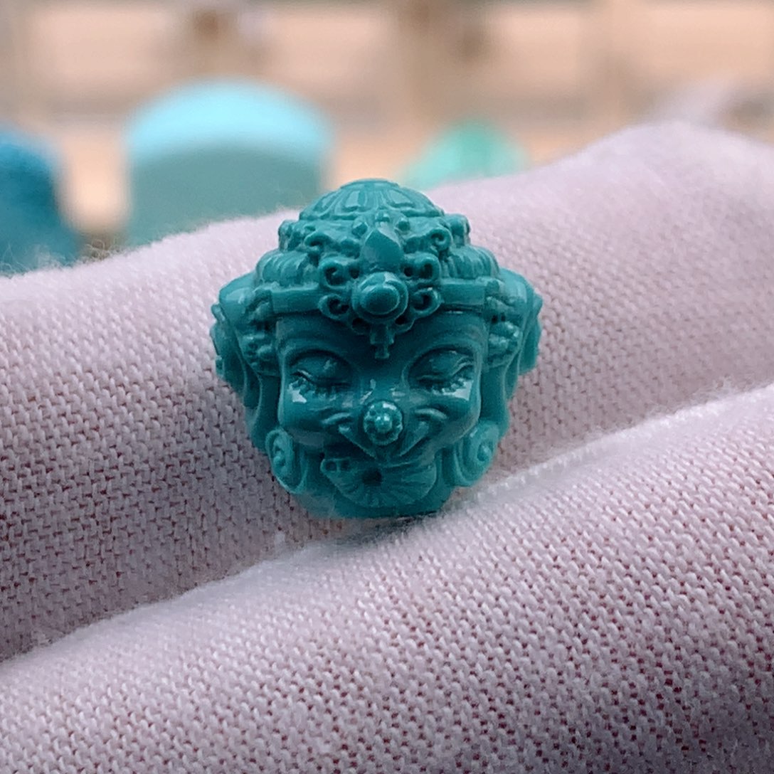 未镶嵌绿松石珠宝奇石