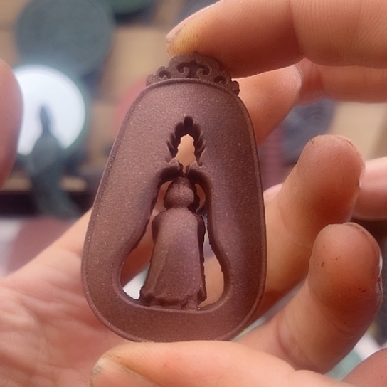 泥塑龙涎玫瑰无相佛福利价