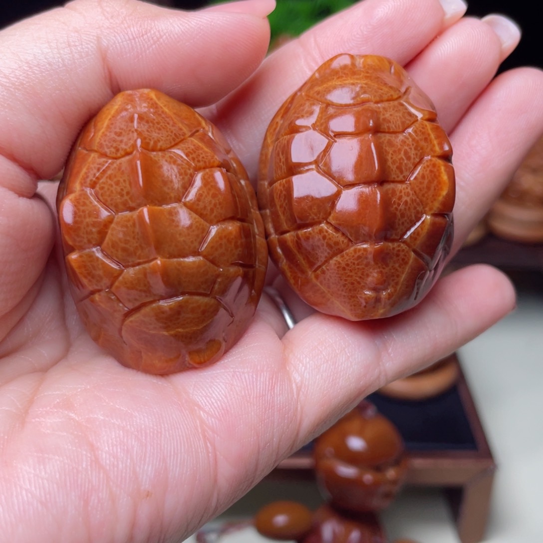 吊坠橄榄核龙脊富甲手球