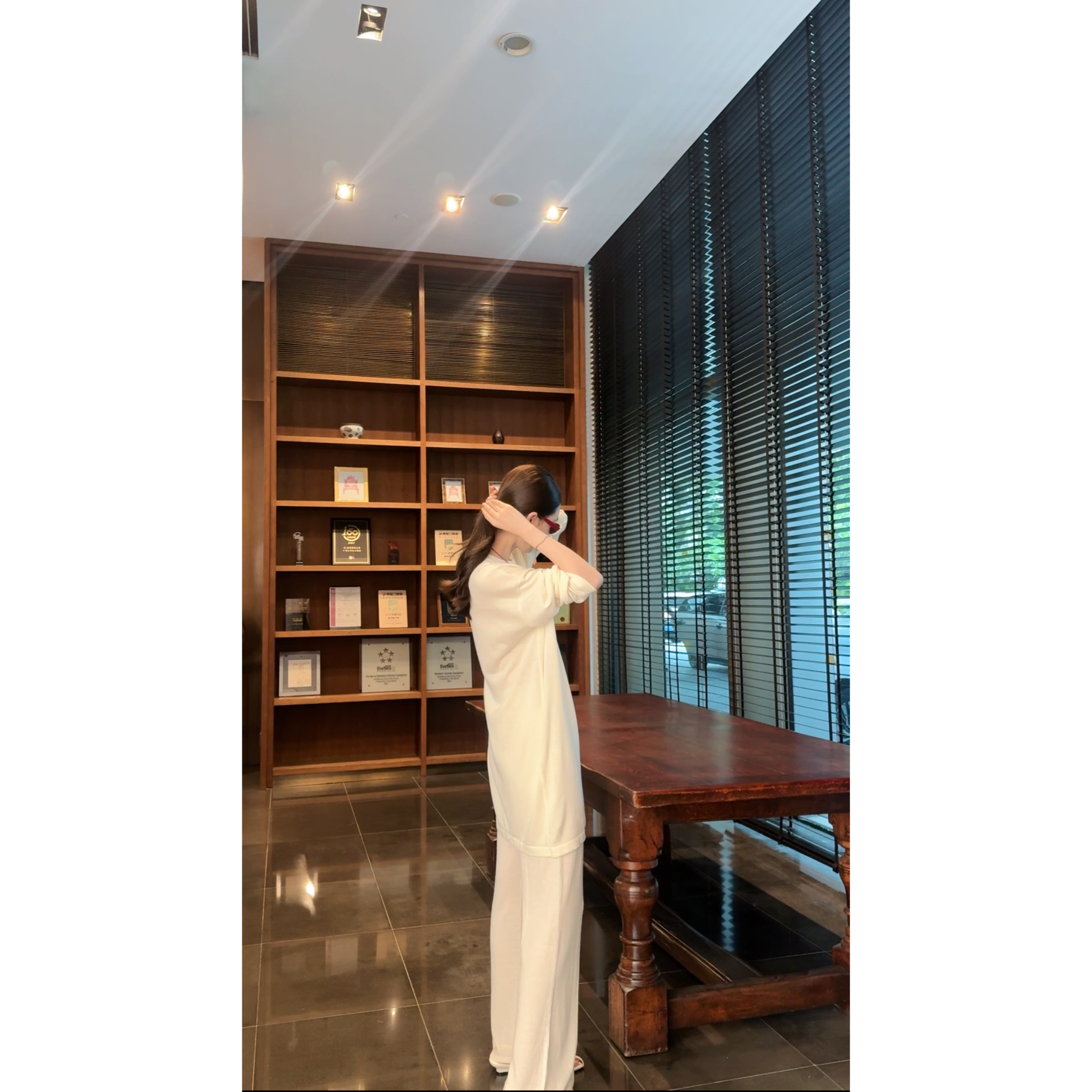 Ruyi如一【慵懒哲学】桑蚕丝羊毛cleanfit套装