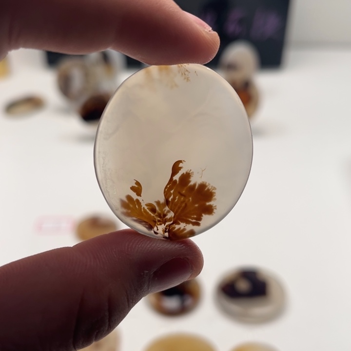玛瑙/玉髓未镶嵌吊坠(不含链)