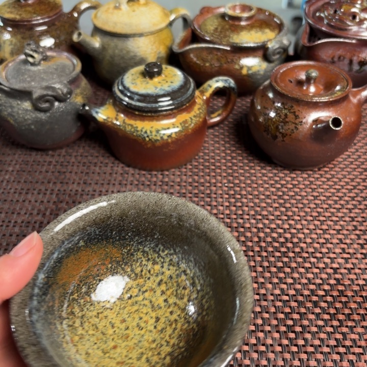 紫砂茶杯大将军抔