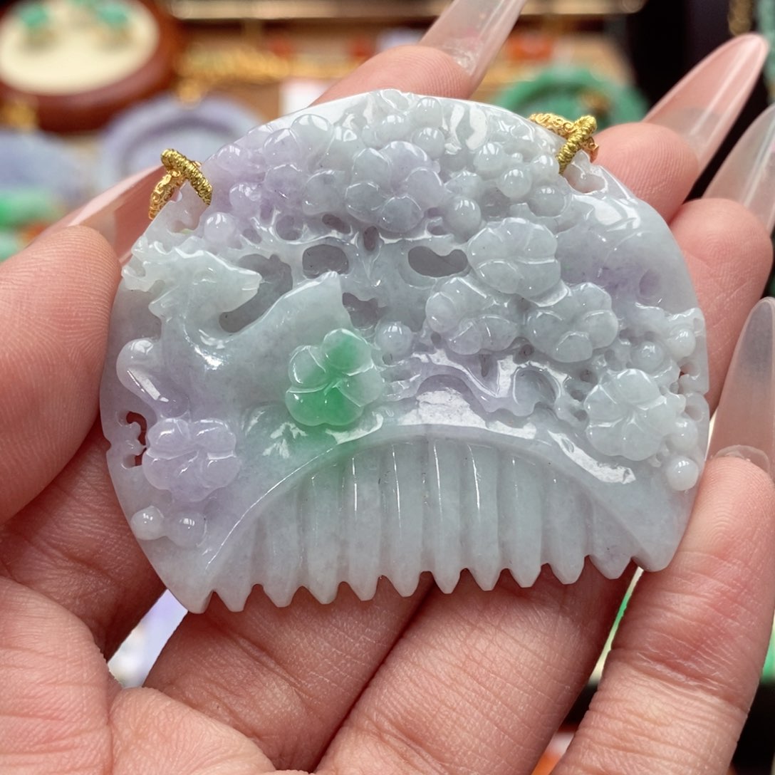 颈饰未镶嵌翡翠翡翠吊坠