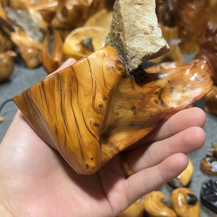 日***心柏木（崖柏）崖柏摆件摆件4