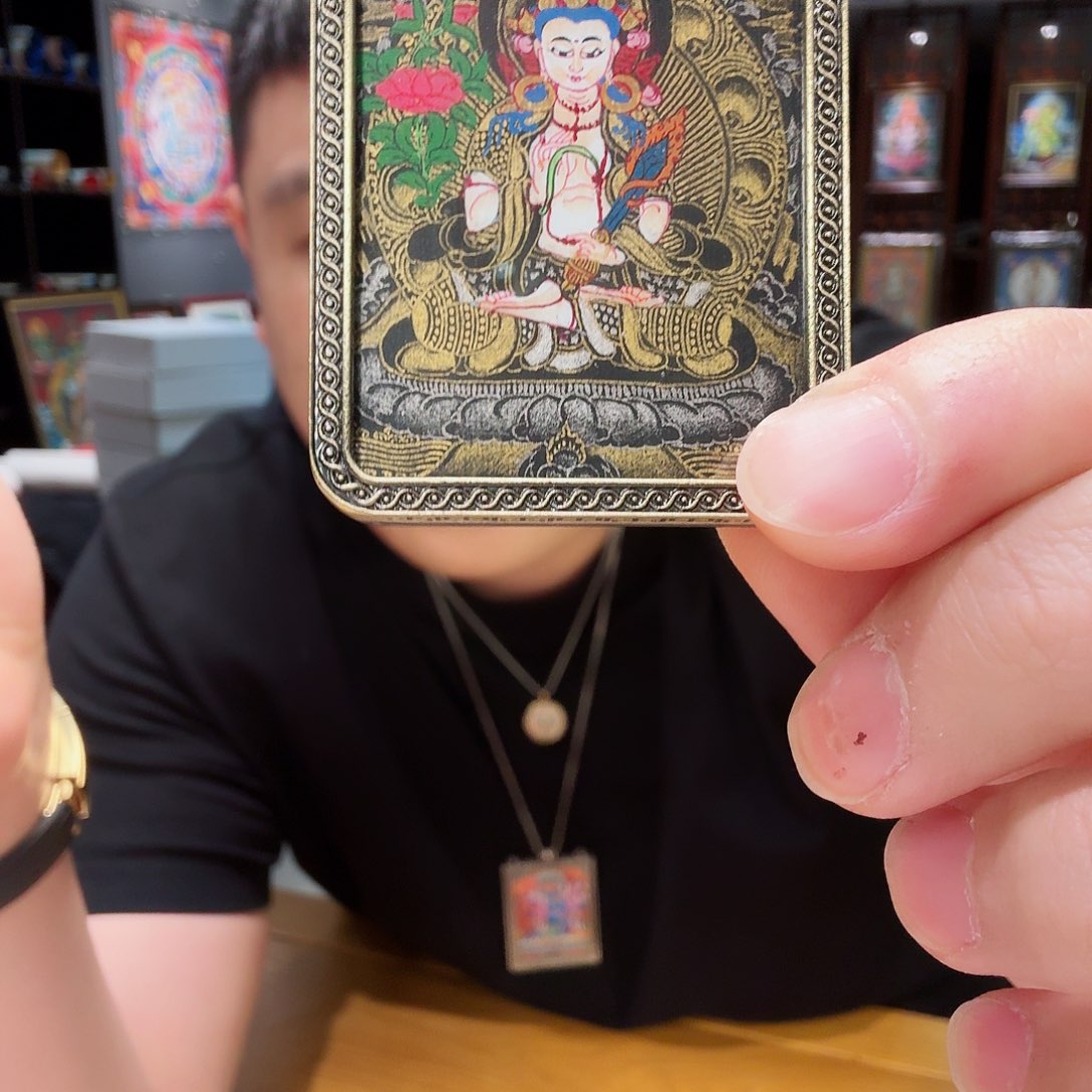装裱画虚空带壳子的一个