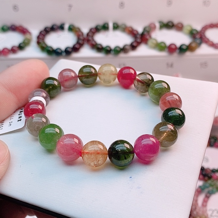 碧玺手链未镶嵌30号