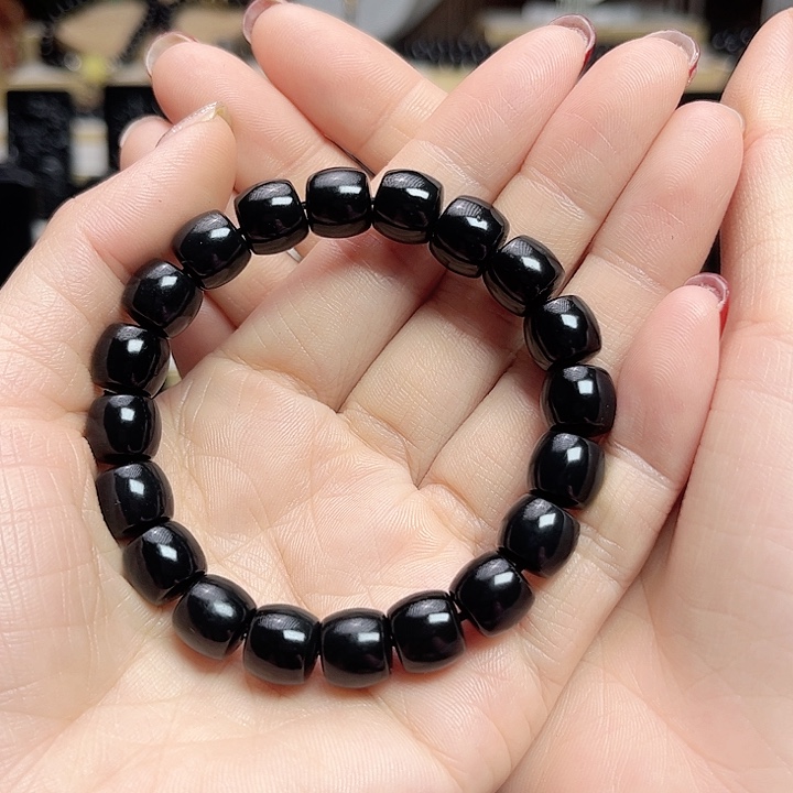 和田玉手链未镶嵌卡10.5直切羊脂