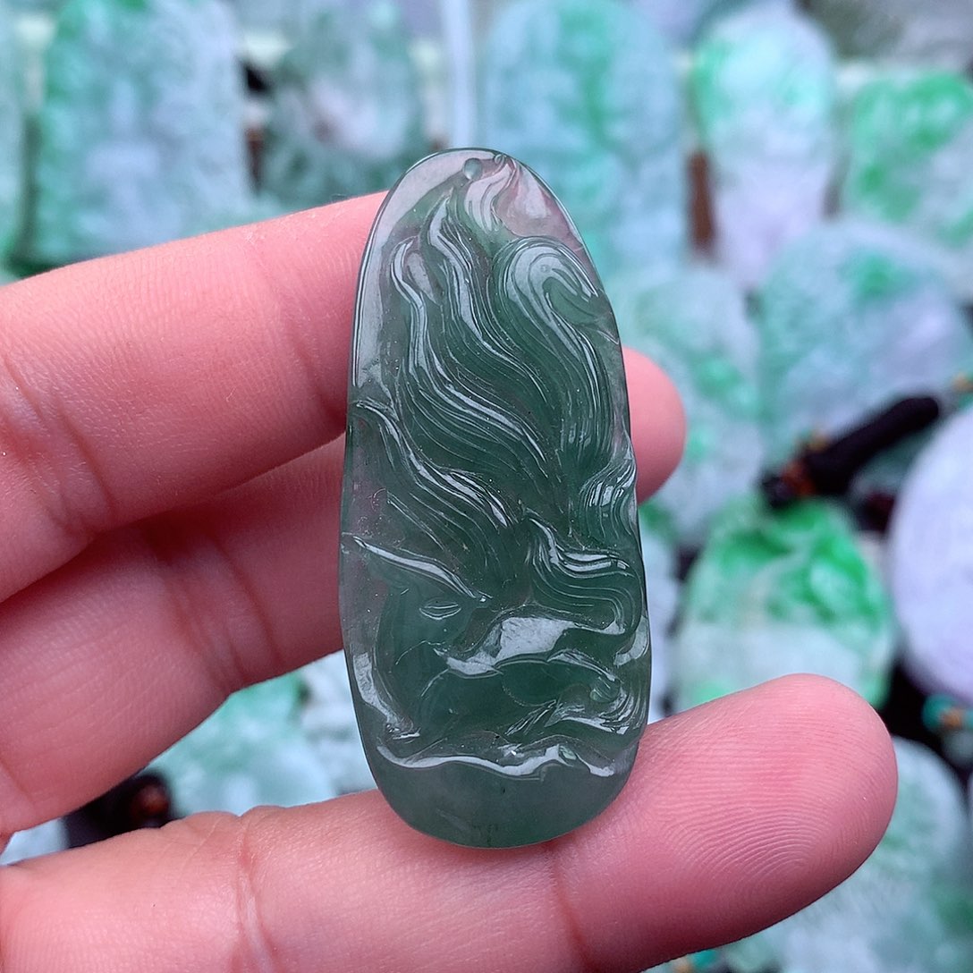 翡翠吊坠(不含链)未镶嵌