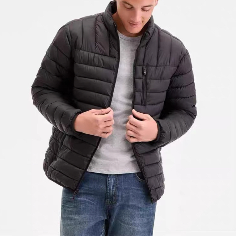 奢品！霍家牛货！男士户外休闲立领加厚保暖P棉填充棉服外套