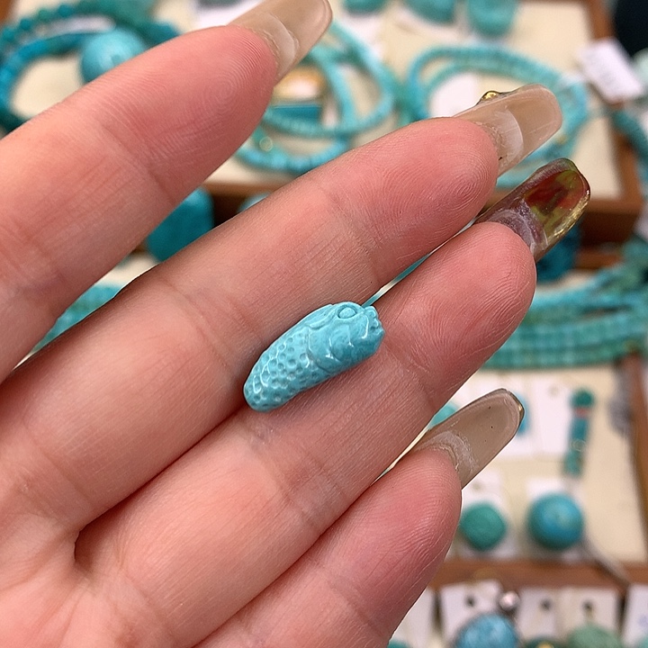 绿松石挂件未镶嵌