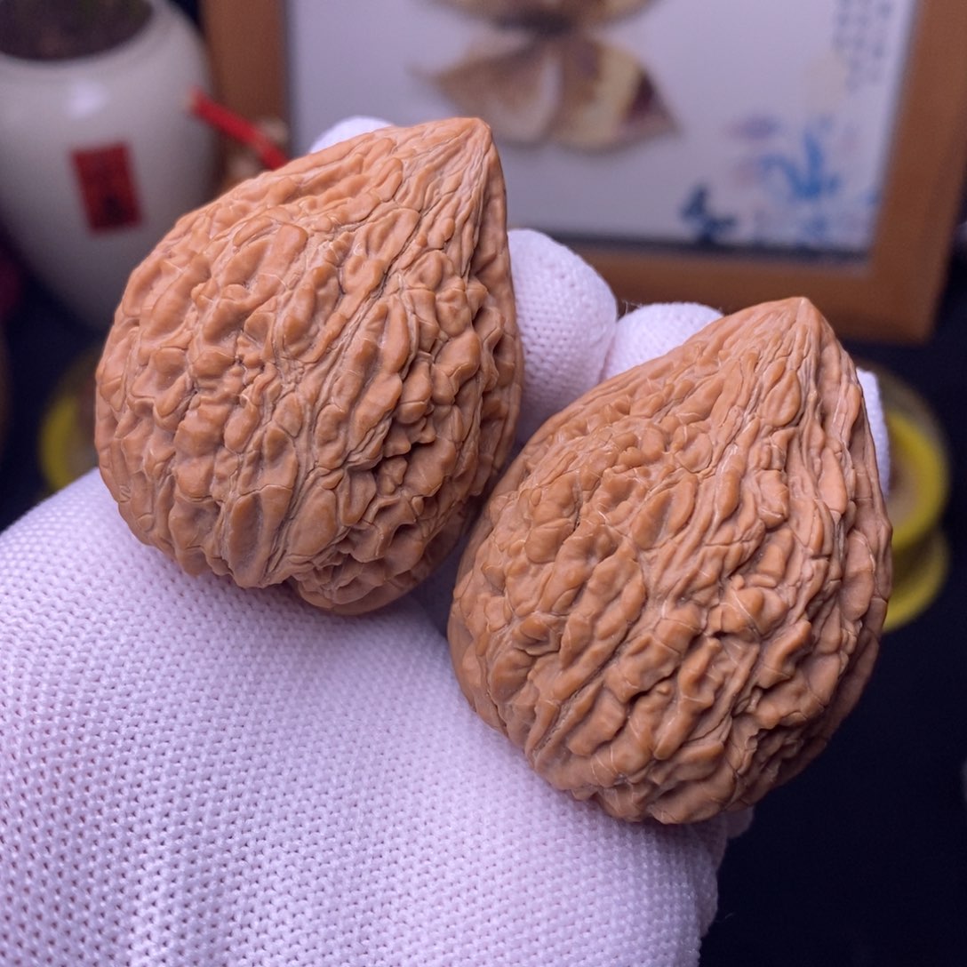 把件文玩核桃38坐佛