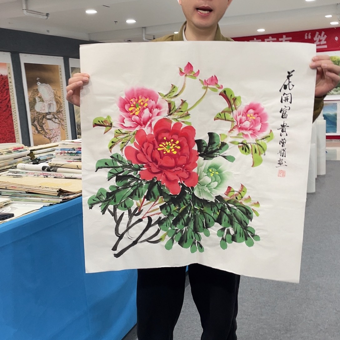 国画今天早上国画作品选购