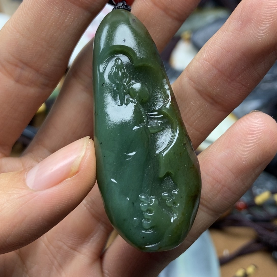 和田玉挂件未镶嵌