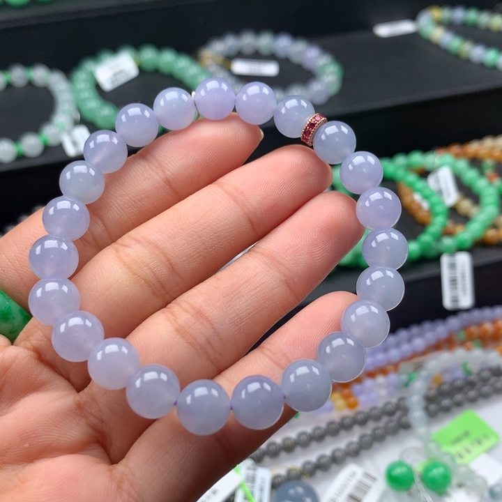 翡翠手镯未镶嵌卡