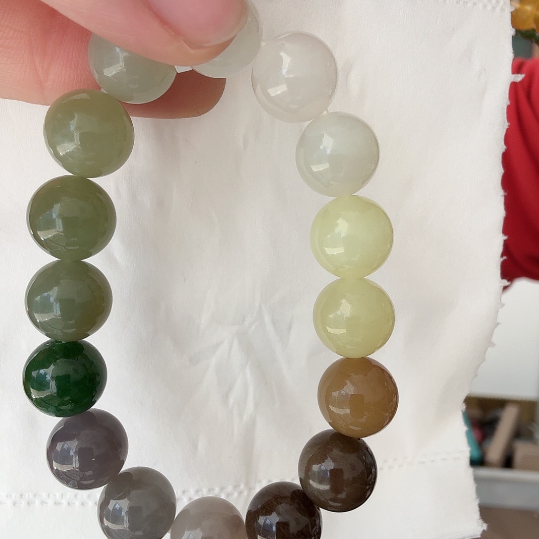 和田玉W手串未镶嵌