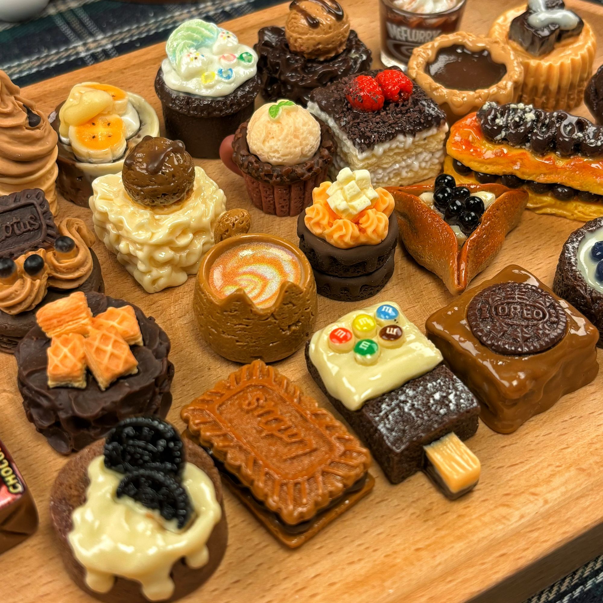 【巧克力拆】全高货定制巧克力色系食玩DIY树脂食玩