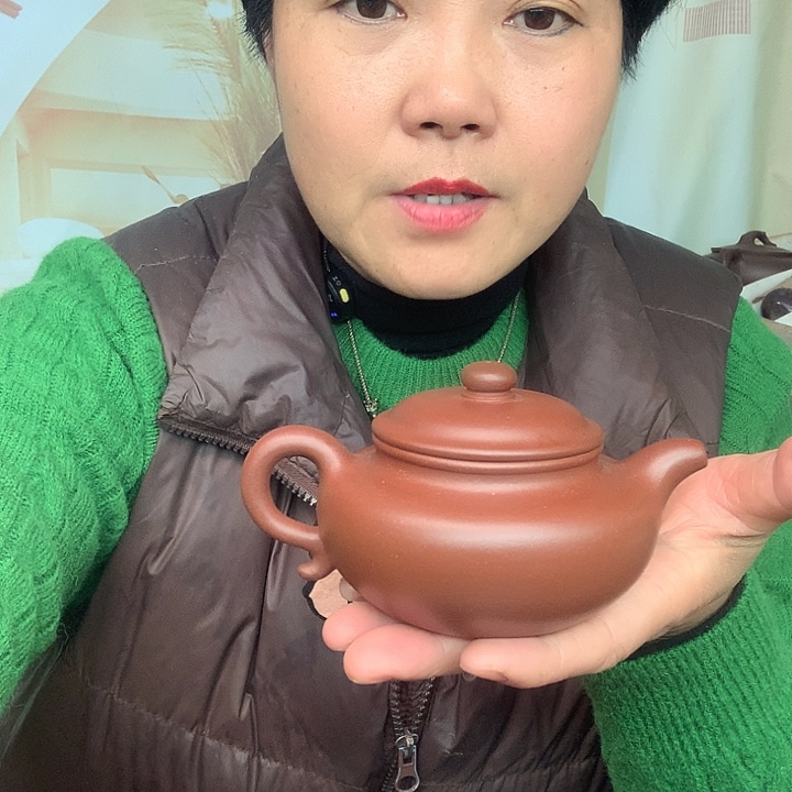 紫砂茶壶180cc本山原矿