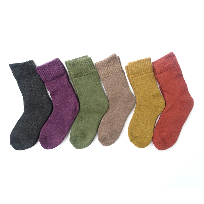 塞北绒王-WZ001羊毛袜冬季保暖长筒