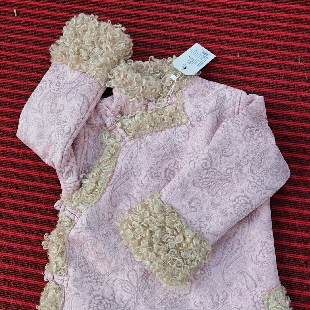 2025新款儿童藏服冬季棉袄