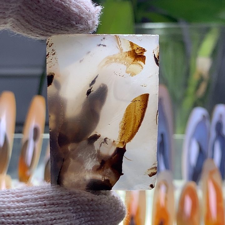 未镶嵌玛瑙/玉髓珠宝半成品132